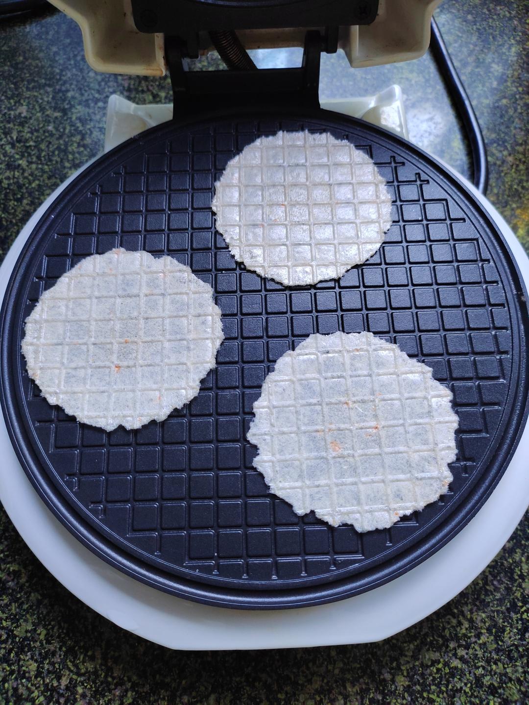 如何做出威化口感的宝宝零食-鲜虾片