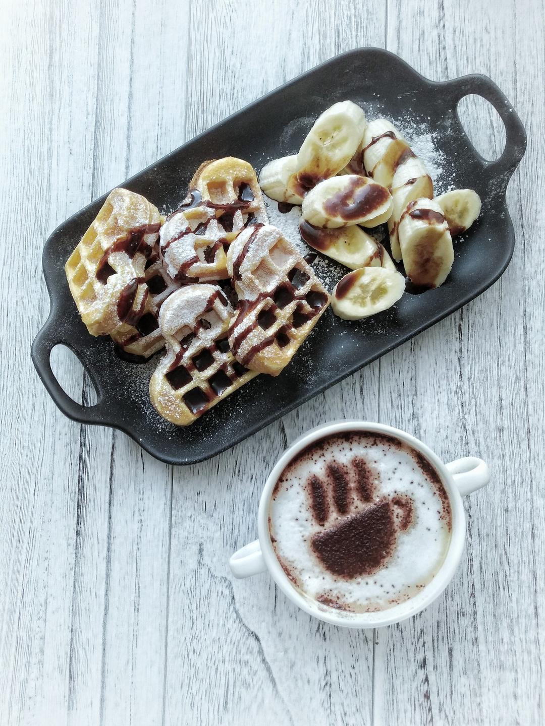 经典格子华夫饼 Belgian Waffle
