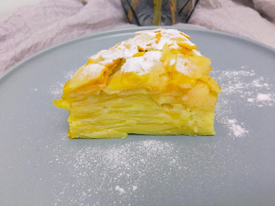 柔软奇妙的苹果隐形蛋糕