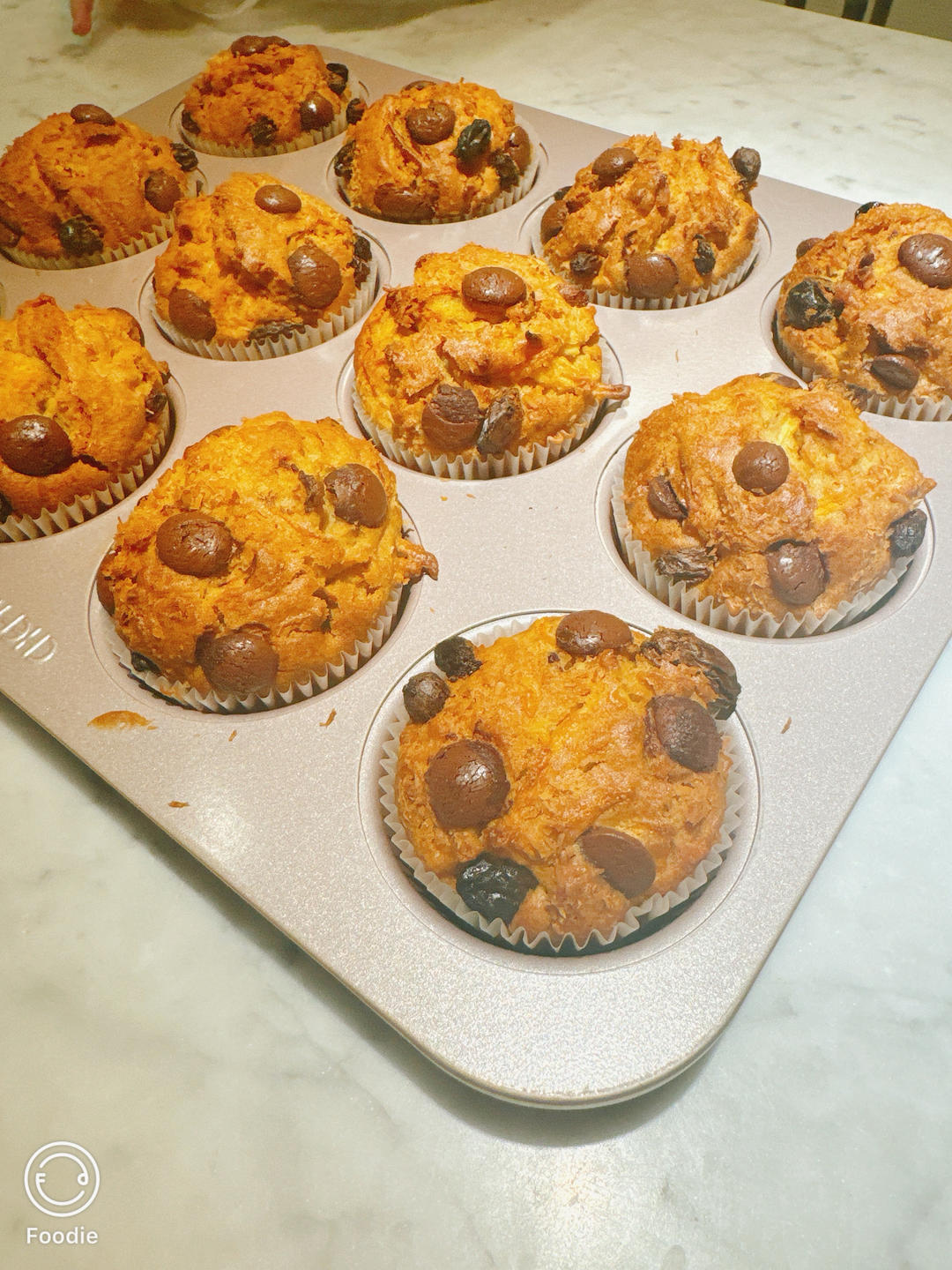 牵牛花马芬（morning glory muffins）