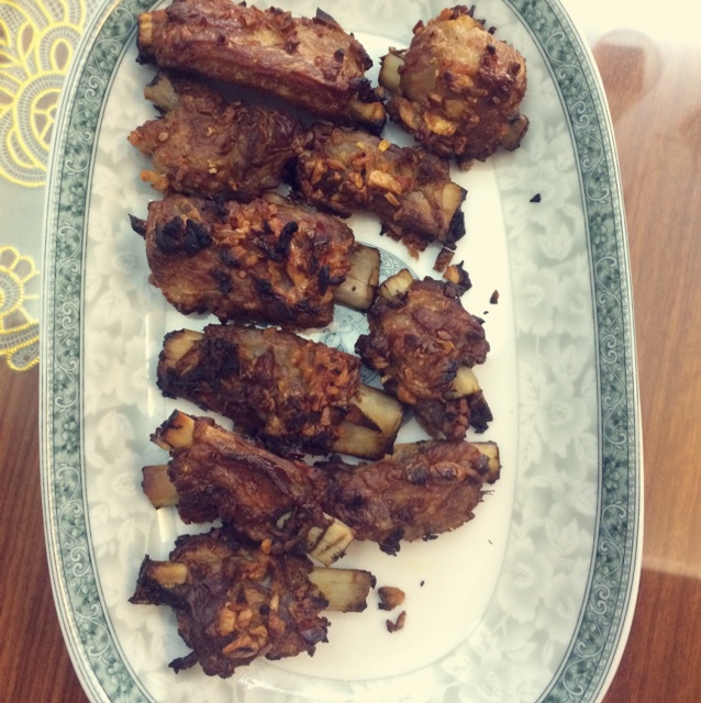 香到骨头里的蒜香排骨（烤箱）