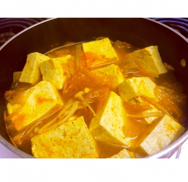 韩国泡菜豆腐汤