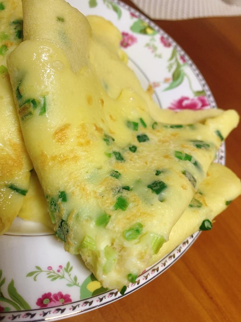 葱花鸡蛋饼