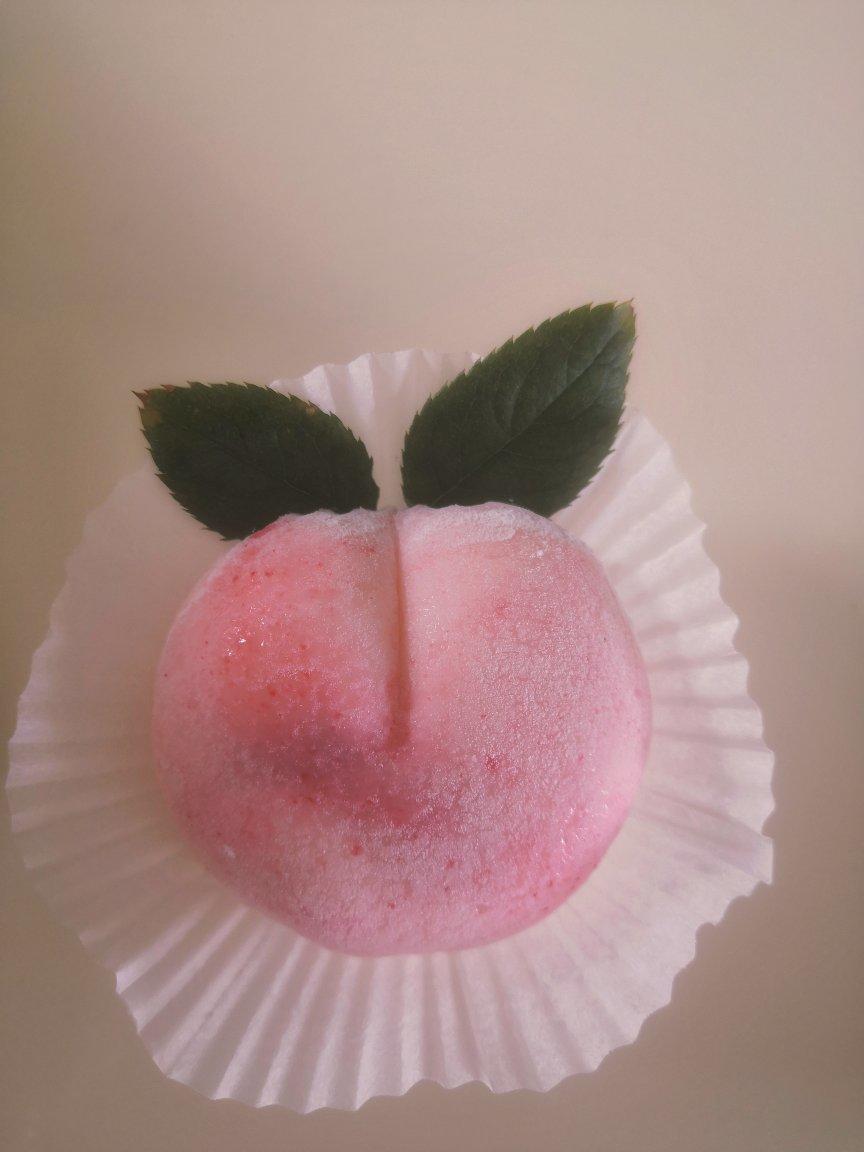 紫呤叮做的雪媚娘草莓粉版蜜桃臀