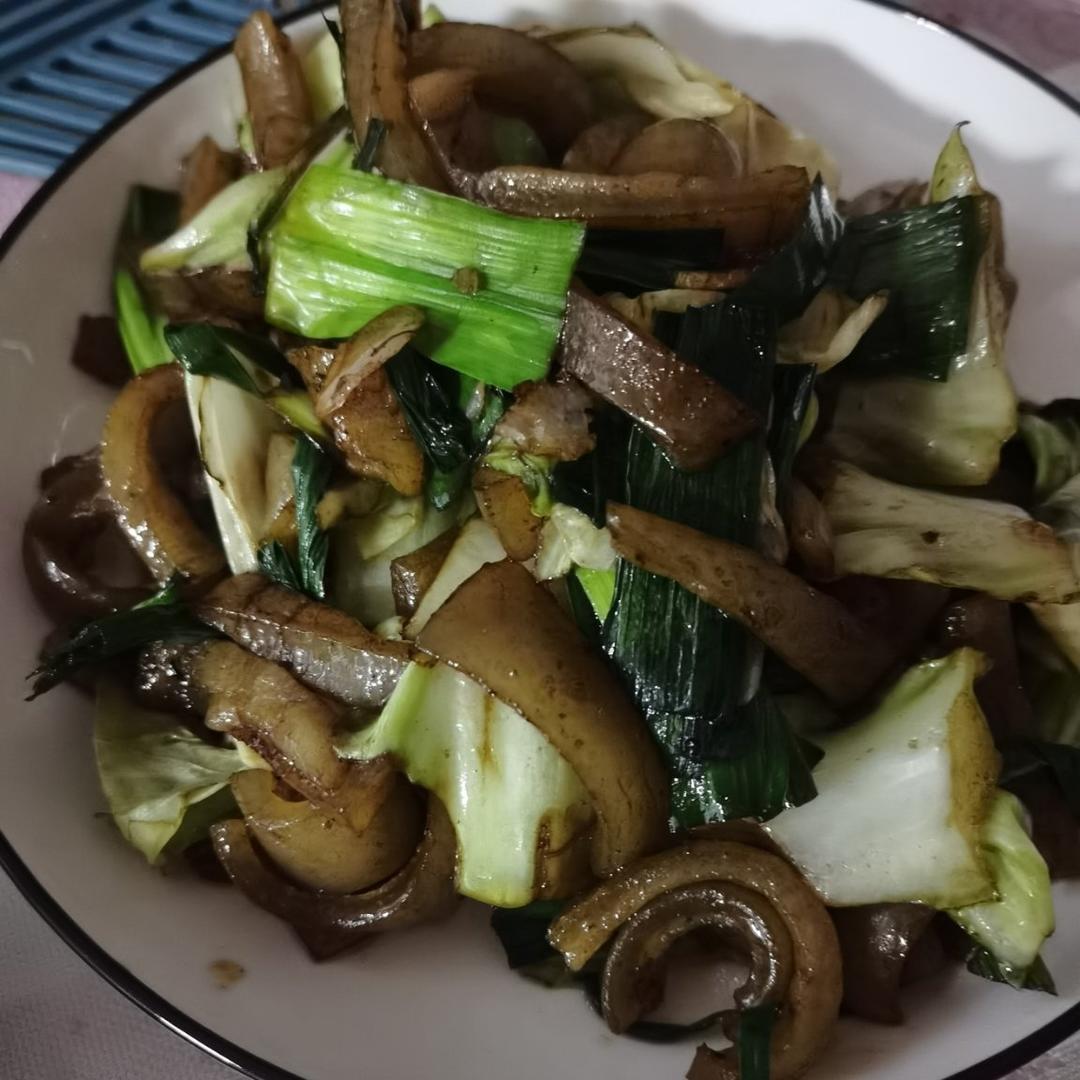 私房炒猪皮