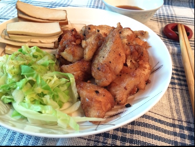 深夜食堂第十二话の 炸鸡块