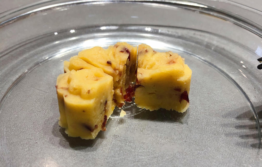 蔓越莓绿豆糕