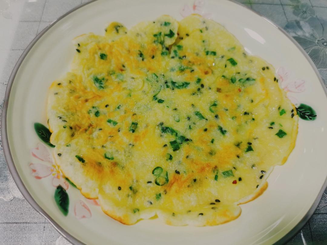 超好吃的鸡蛋葱花饼                                       简单易学颜值高