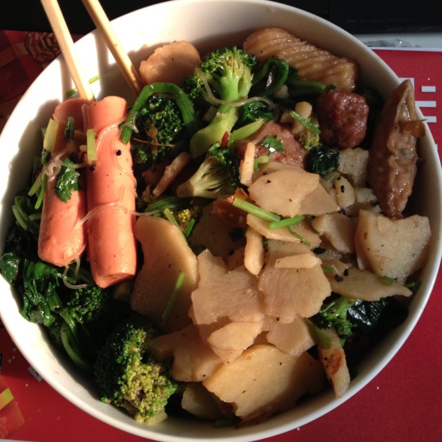 冒什锦(家常版麻辣烫)