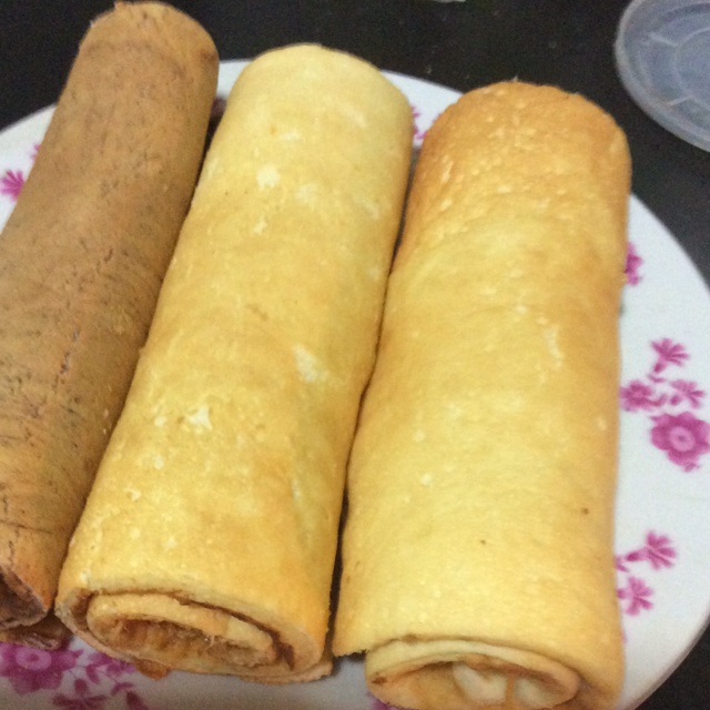 小葱肉松瑞士卷