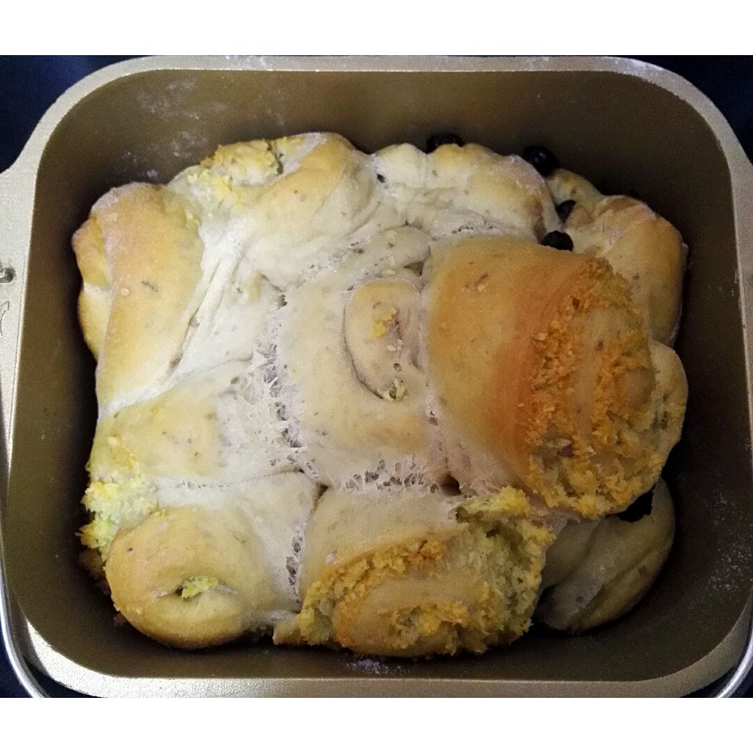 千层椰蓉小面包
