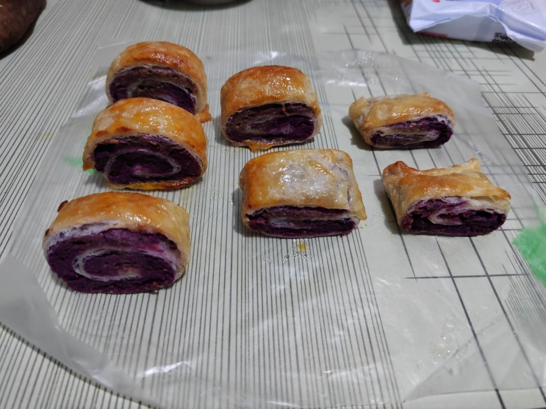 低卡低脂减肥餐！【奶香紫薯鸡蛋卷】