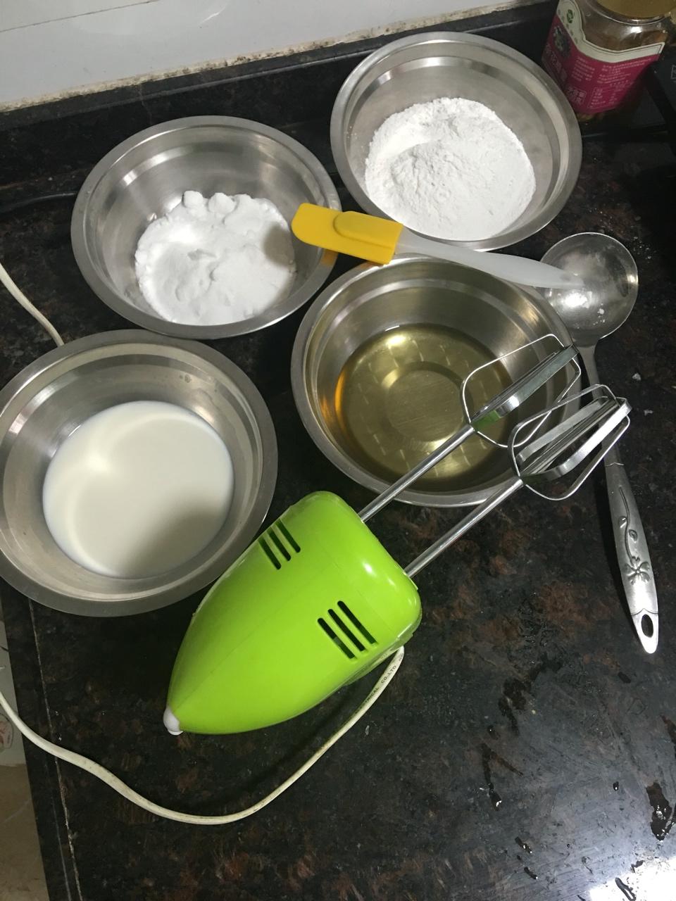 八寸戚风蛋糕（生日蛋糕坯）附六寸配单