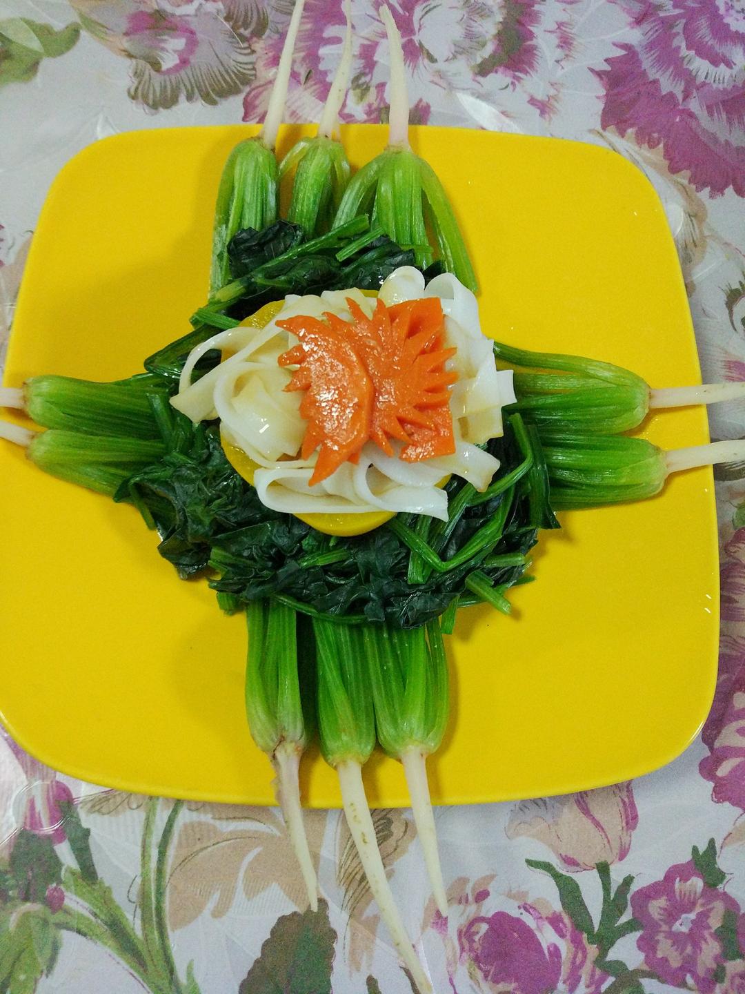 炒波菜