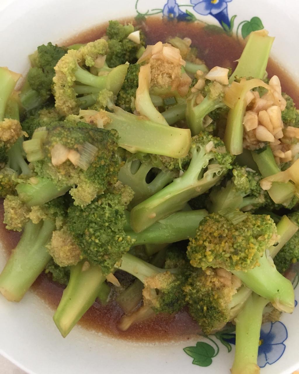 蚝油蒜蓉西兰花