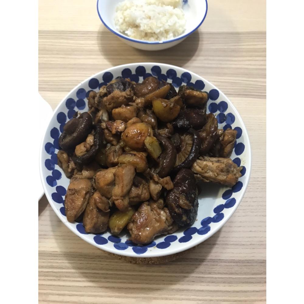 【栗子烧鸡】鸡肉都给你吃，栗子归我~