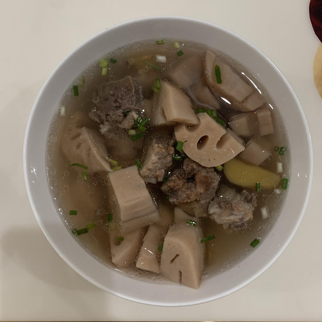 排骨莲藕汤