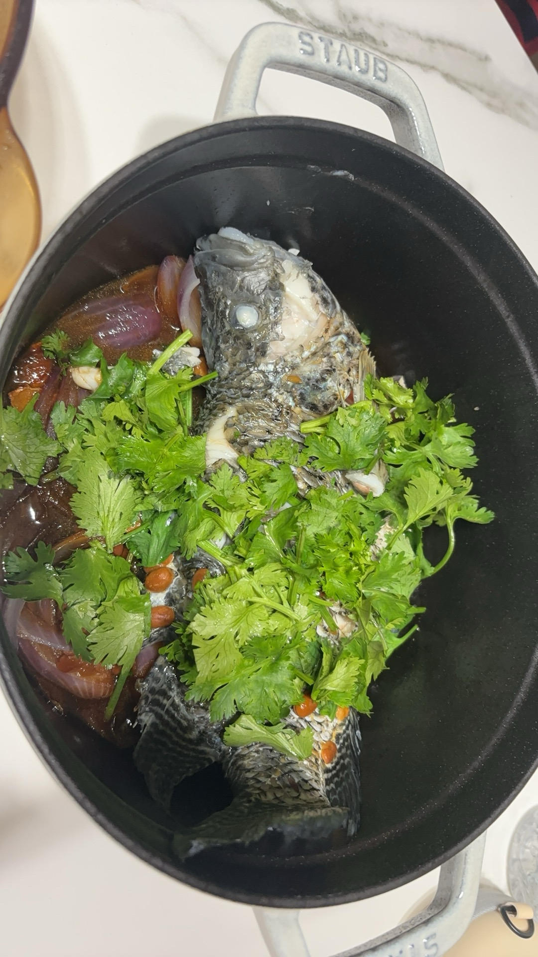 普宁豆瓣酱焗石斑的做法