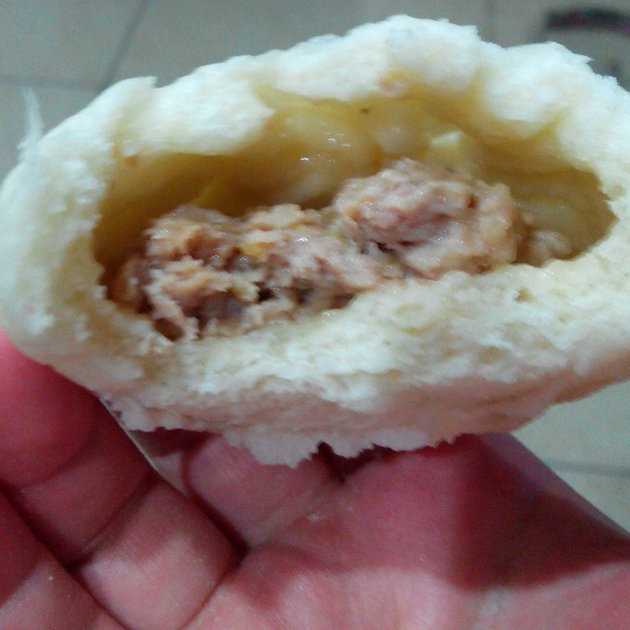 家庭手工肉馅大包子