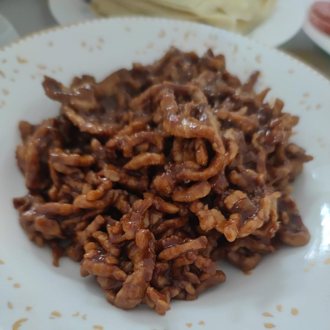 京酱肉丝