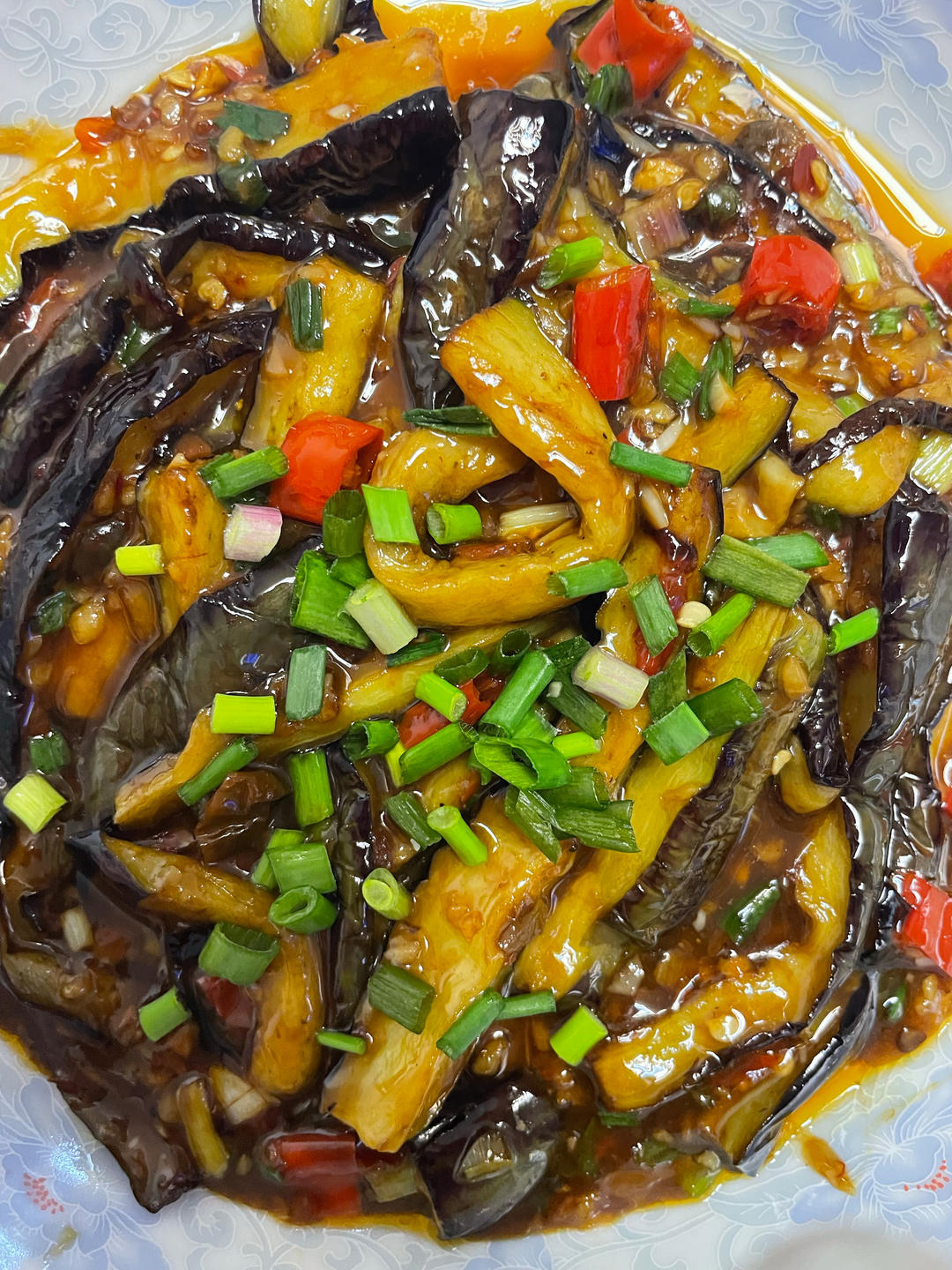 开胃下饭菜！巨简单的家常鱼香茄子煲