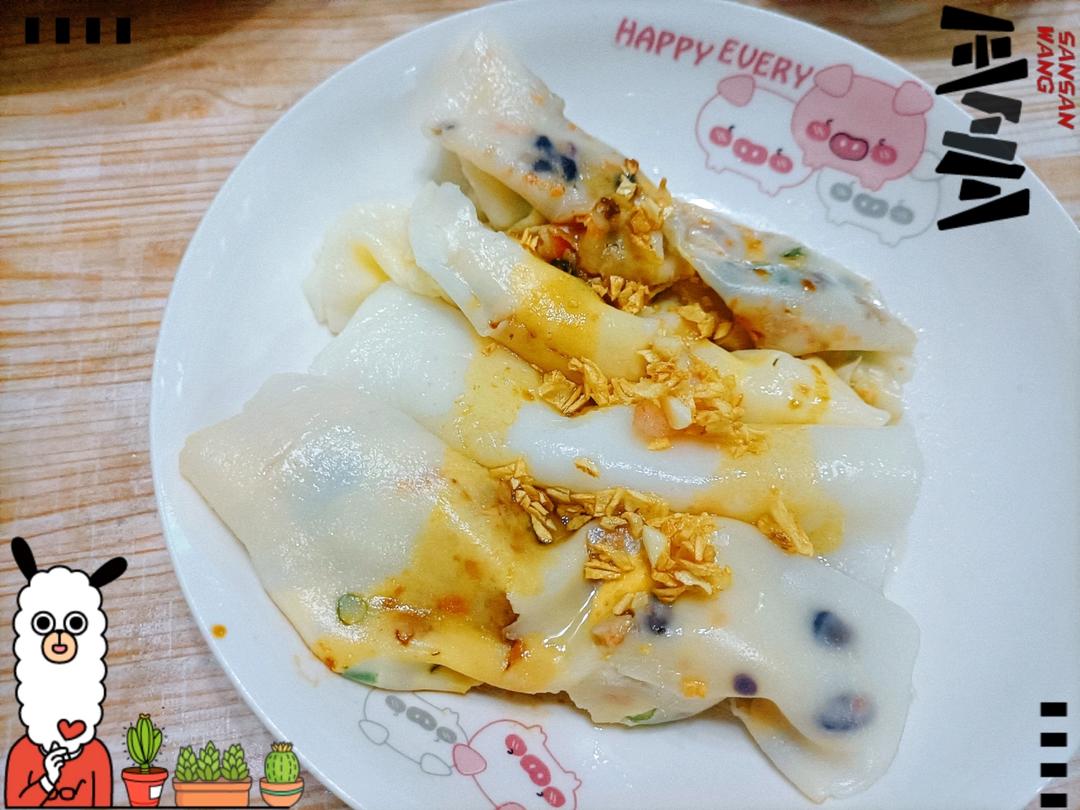 肠粉~~保证一次成功，超级简单的自制肠粉配方，软糯丝滑小白零失败