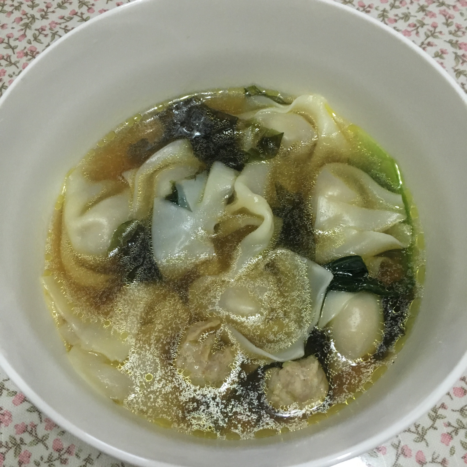 鸡肉馄饨