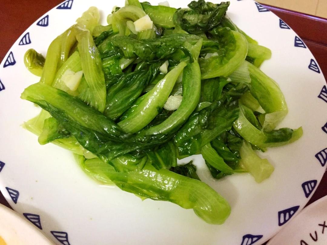 蒜蓉炒生菜