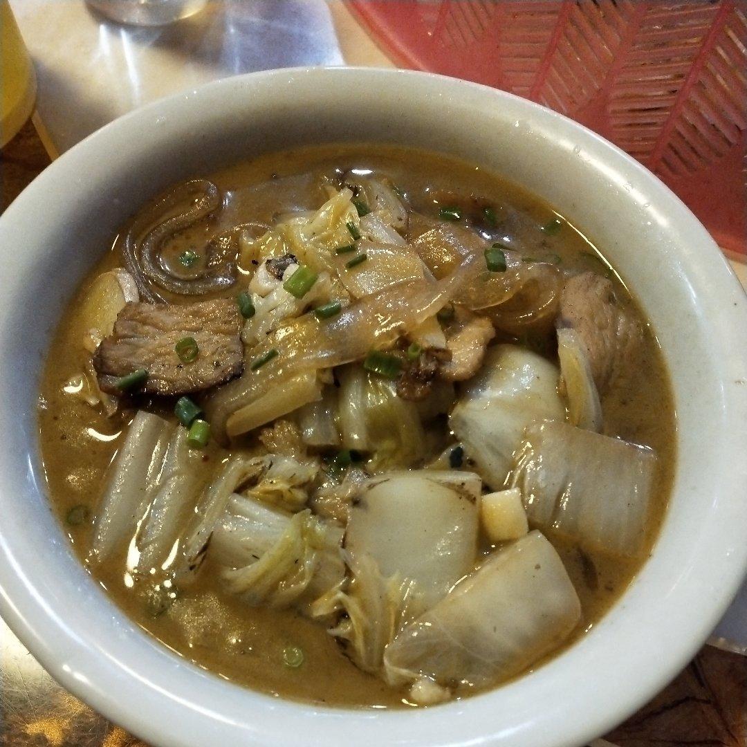 猪肉白菜炖粉条