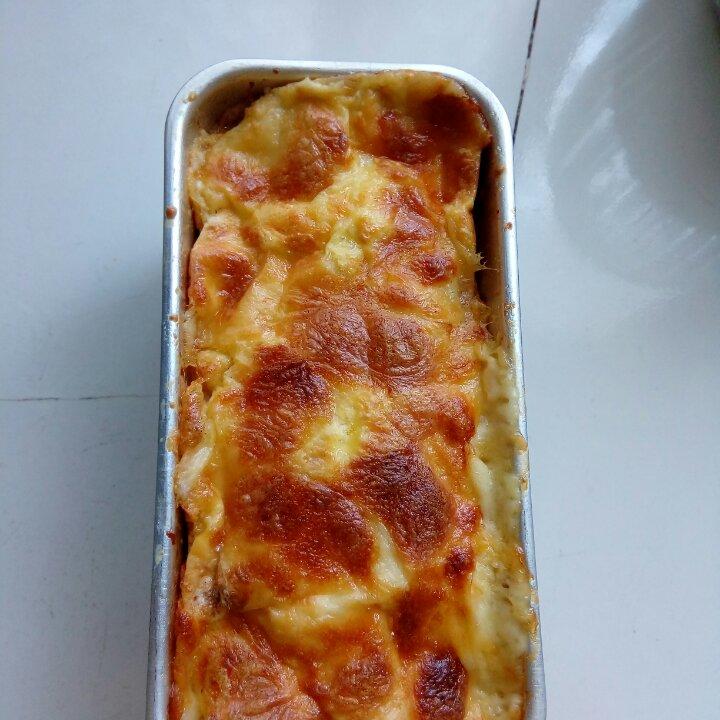 面包“芝心”的拥抱——咸香芝心面包布丁