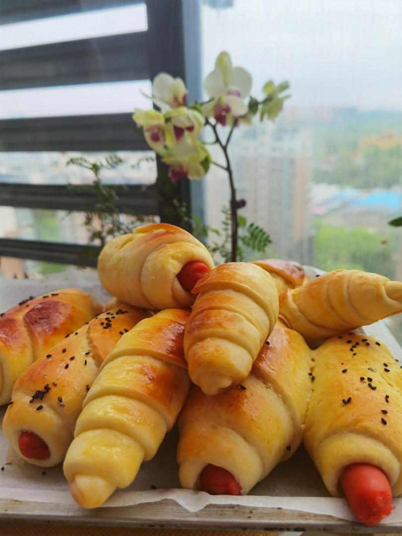 奶香牛角包—新手入门级的面包