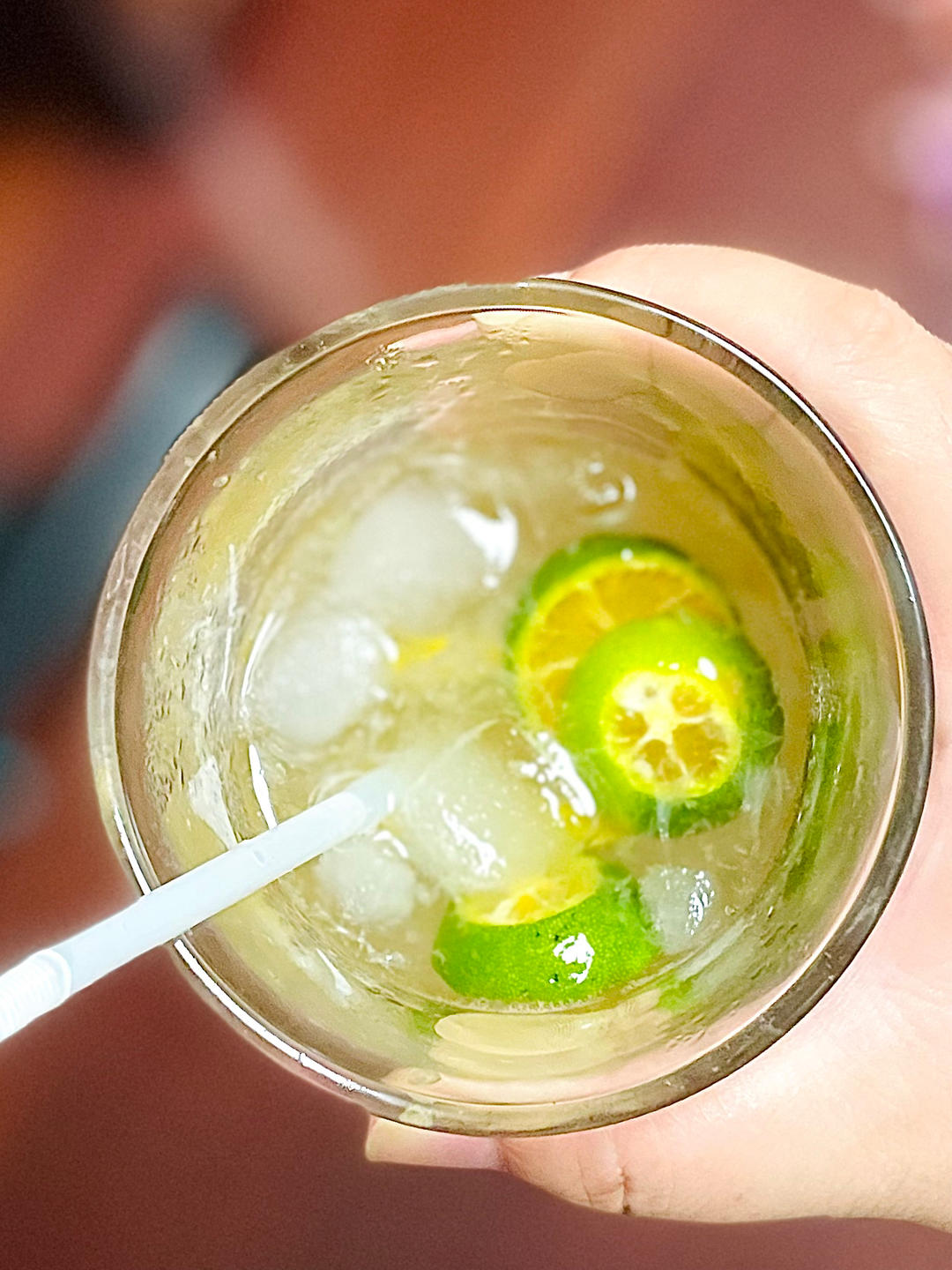 网红金桔柠檬茶