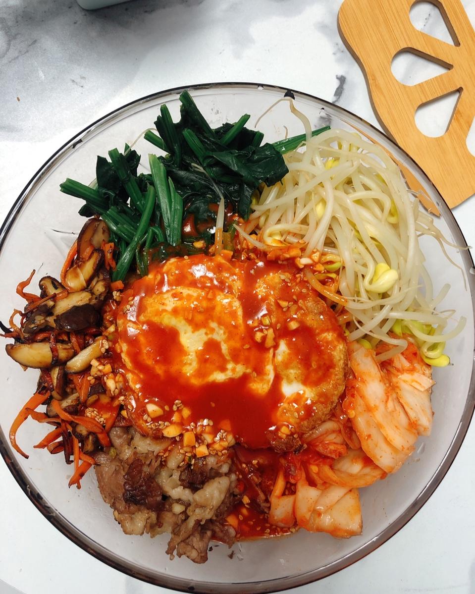 【没有石锅的石锅拌饭】灵魂在拌饭酱里！-小杨食堂