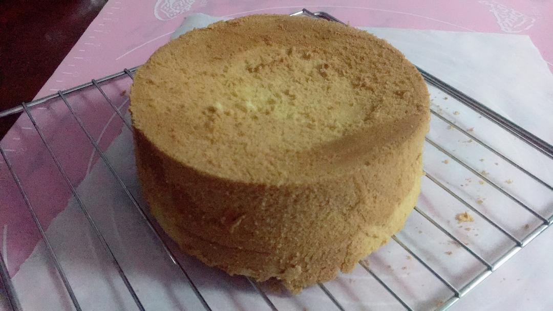 6寸原味戚风蛋糕