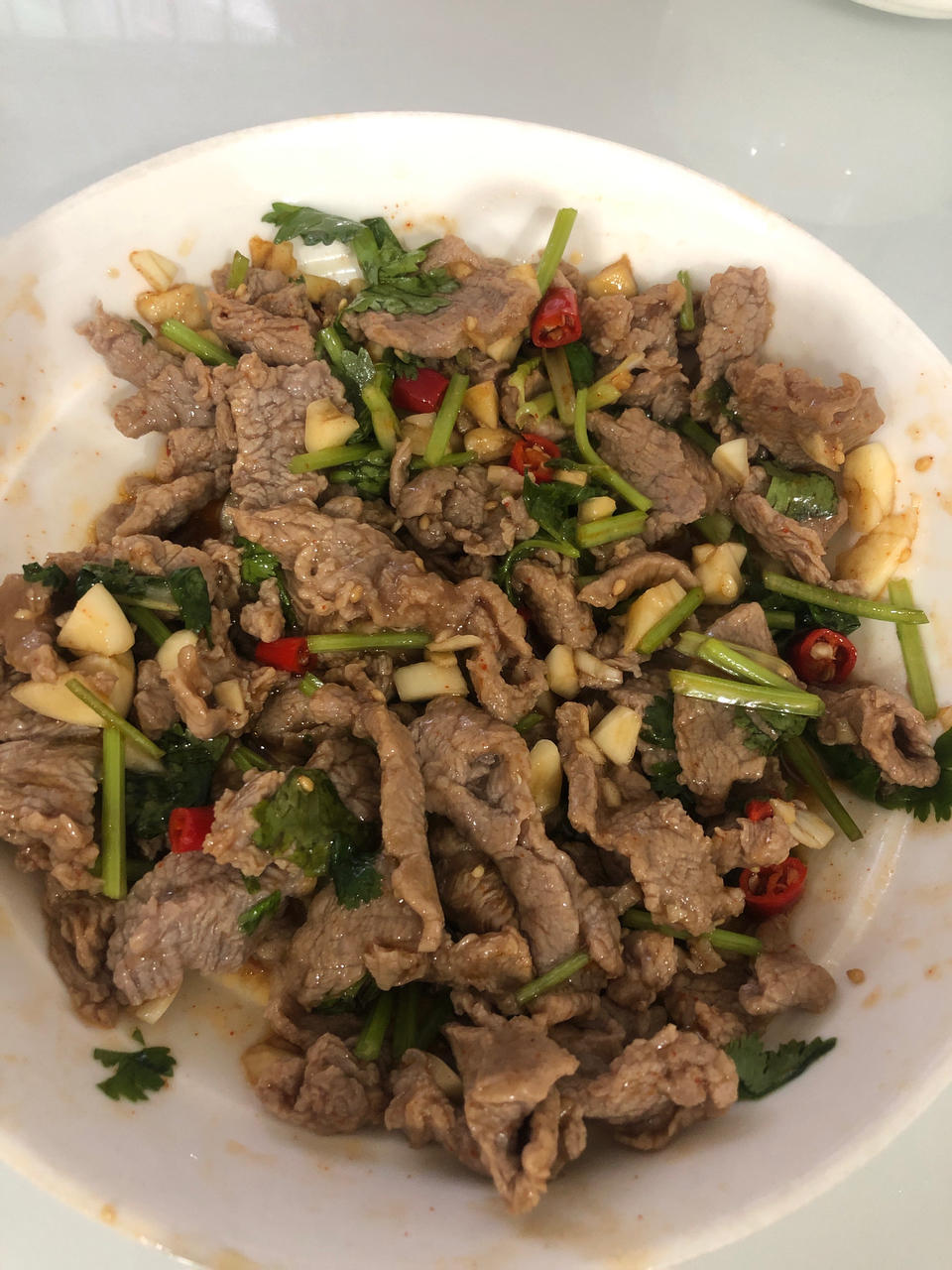 超级快手香菜拌牛肉