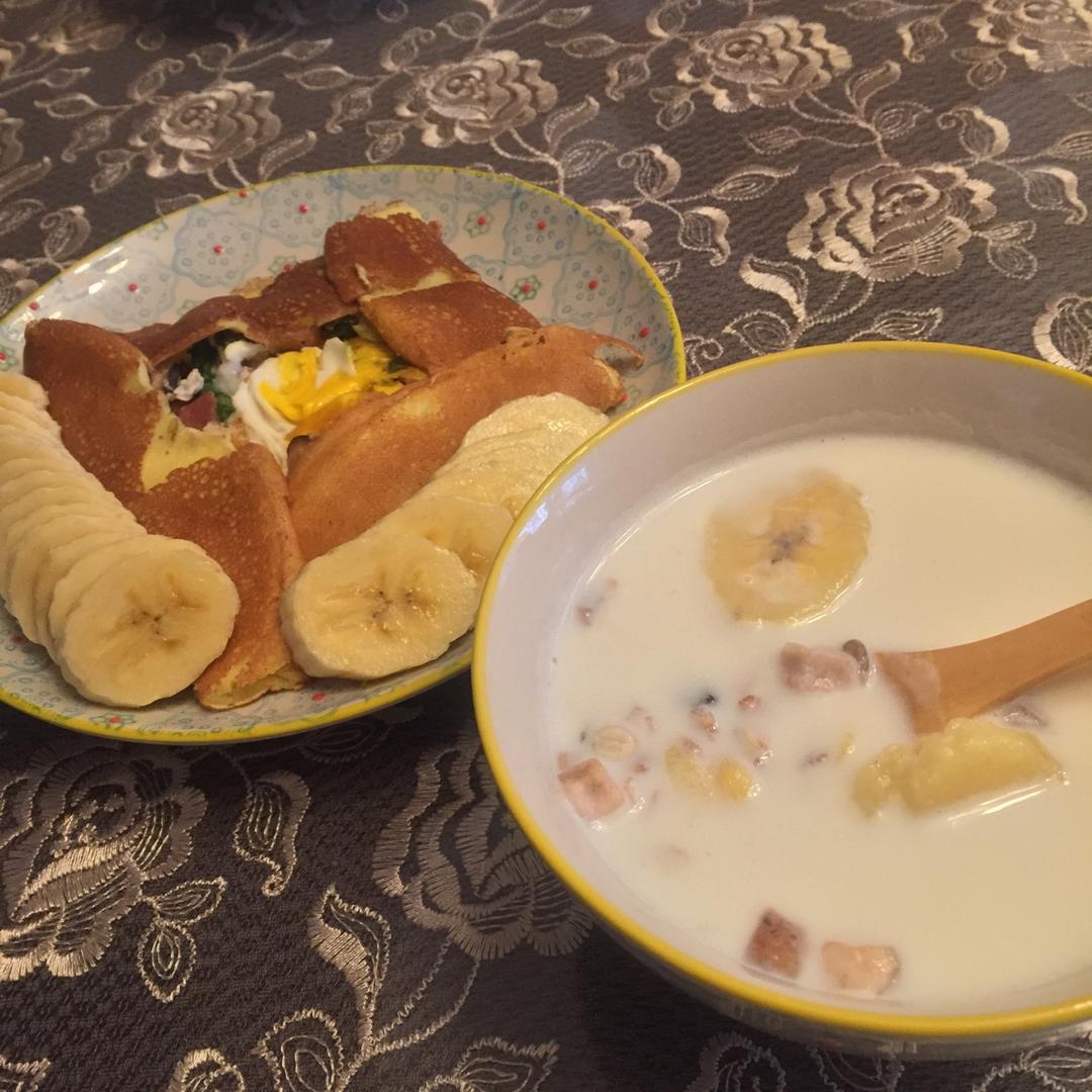 培根可丽饼