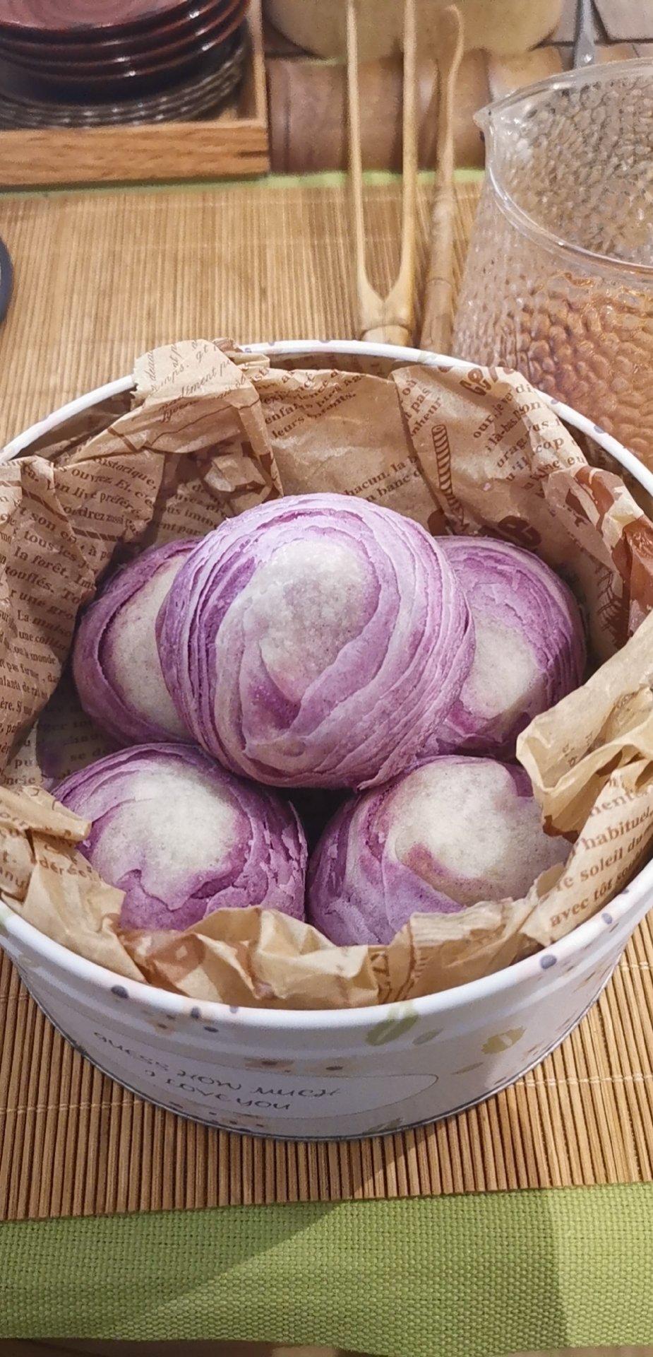 麻薯香芋酥/台湾大甲芋头酥(无猪油完美复刻2015.10修订各种抹茶酥、绿茶酥、蛋黄酥、紫薯酥通用哟）