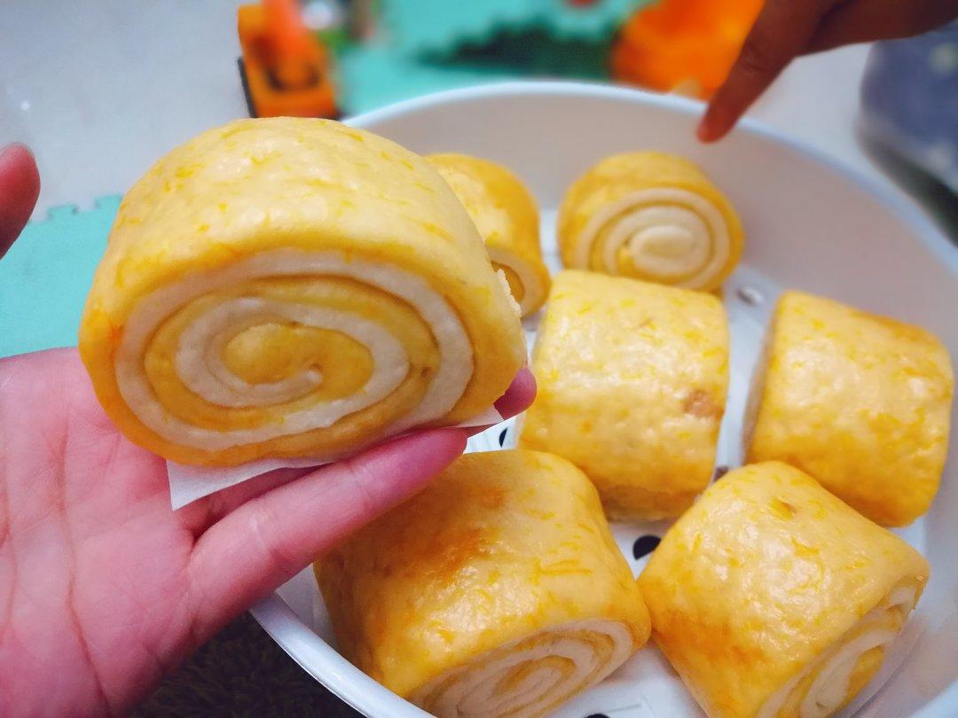南瓜双色馒头