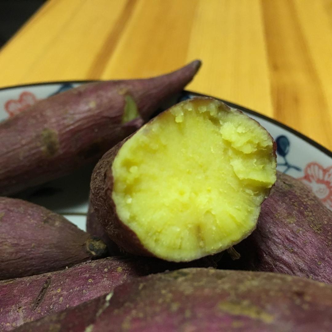 电饭煲烀白薯