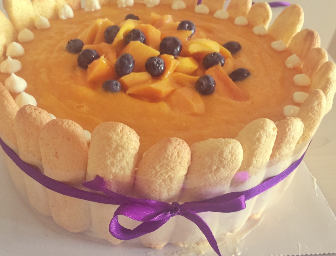 芒果纯酸奶慕斯