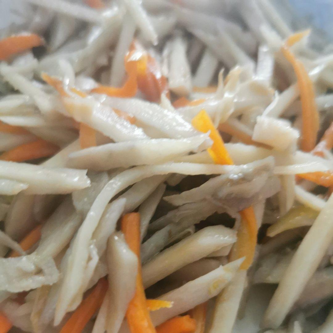 家常素食清炒莲藕片