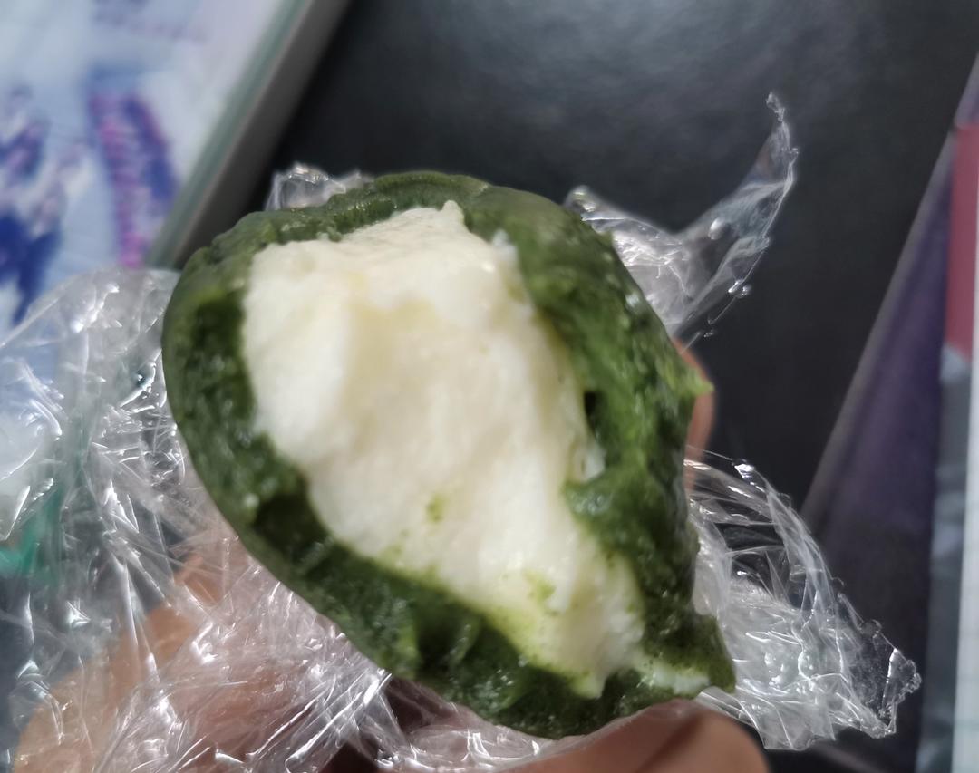 鲜奶青团，网红奶香青团