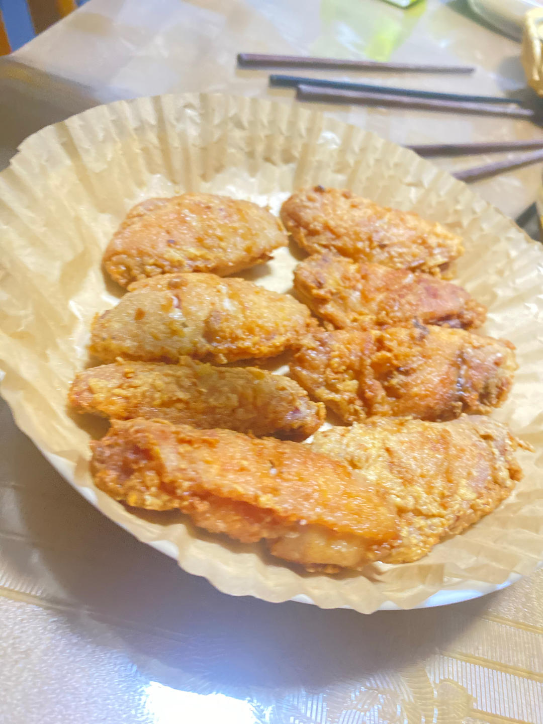 蒜香炸鸡翅