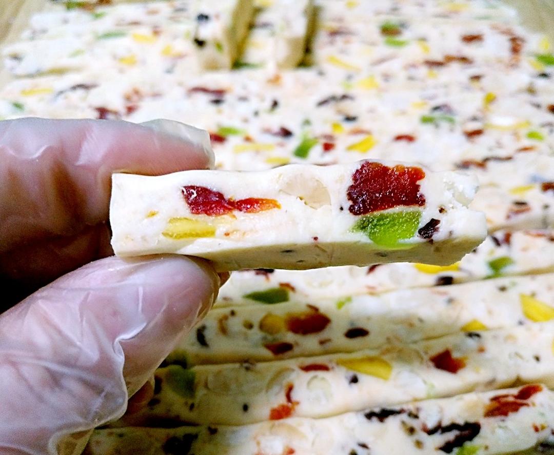 豪华果脯牛轧糖—年货必备