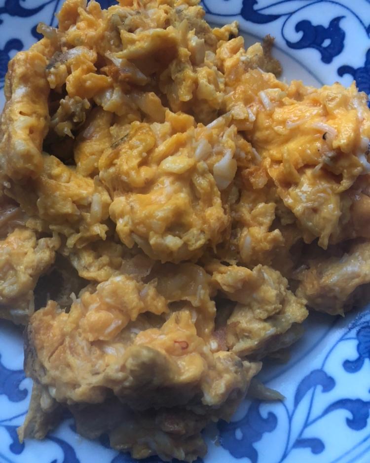 蟹粉炒蛋