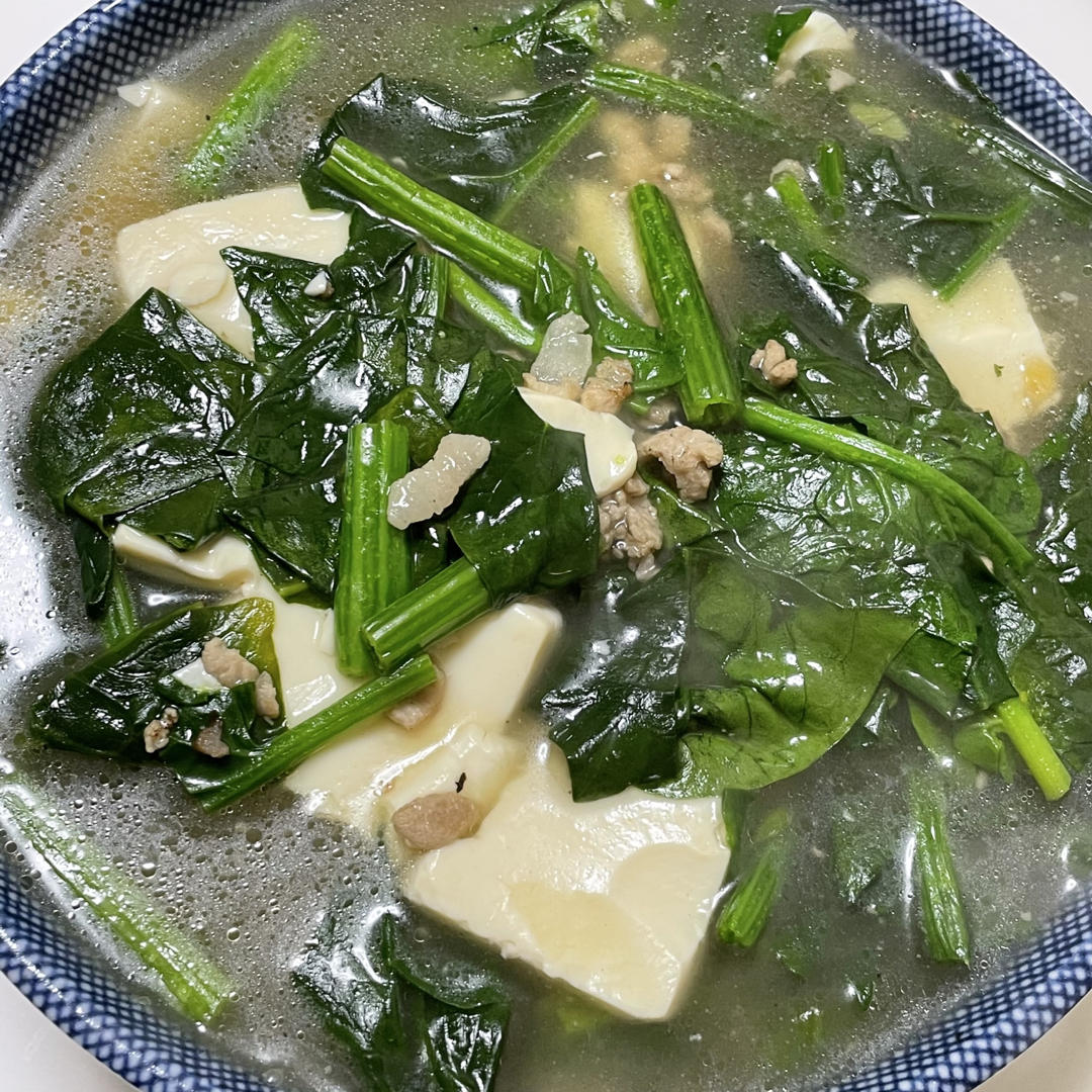 鲜到让人起飞的菠菜汤