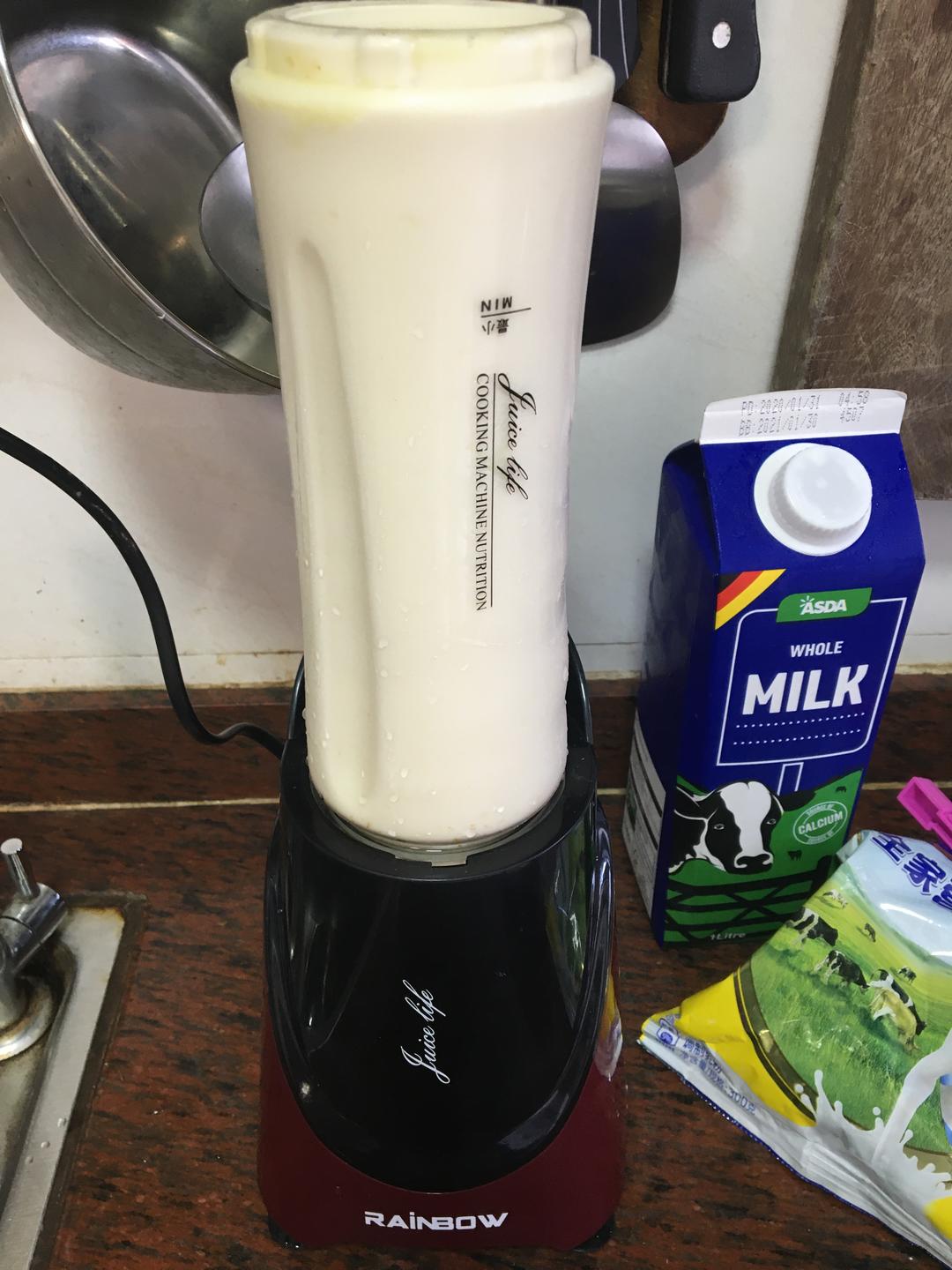 纯奶手撕吐司的做法 步骤1