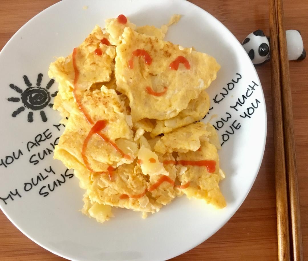 鸡蛋土豆饼