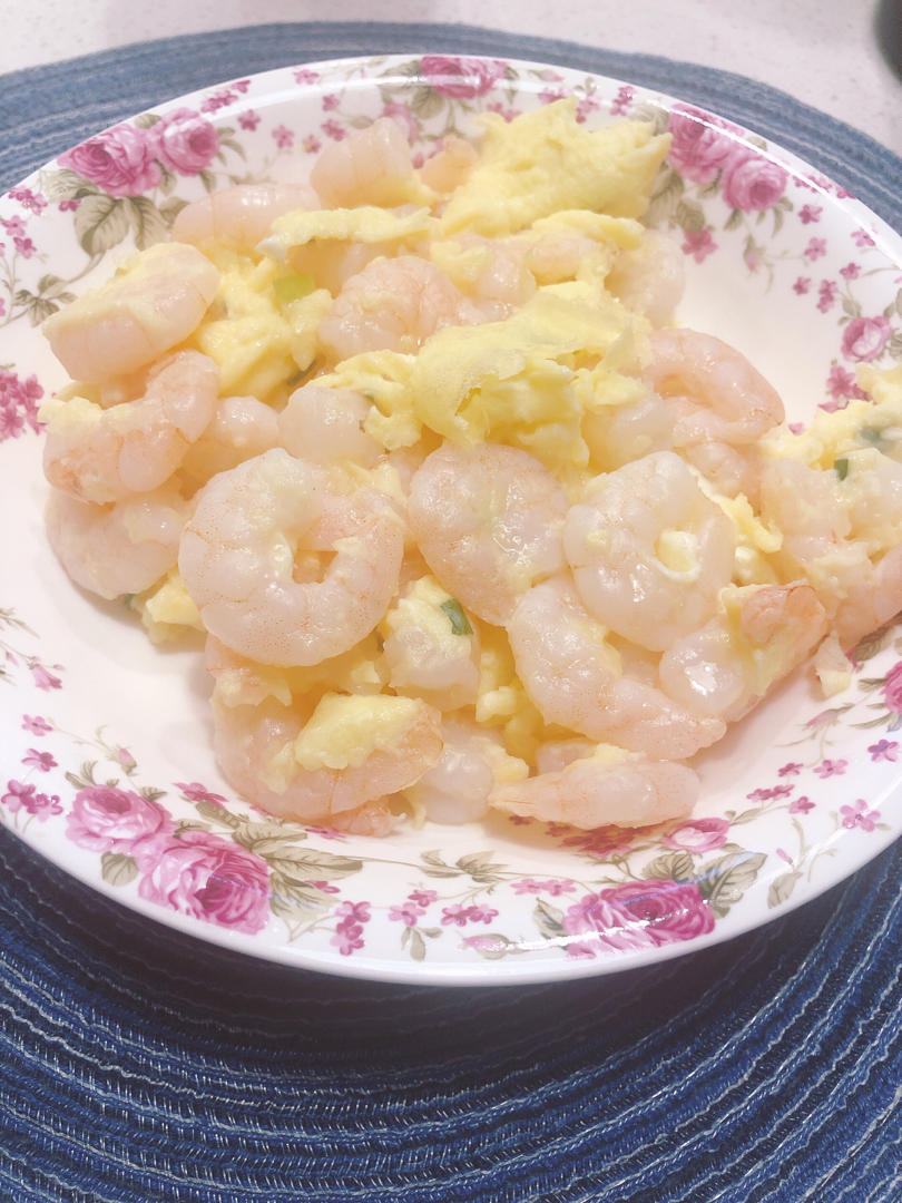 虾仁滑炒鸡蛋