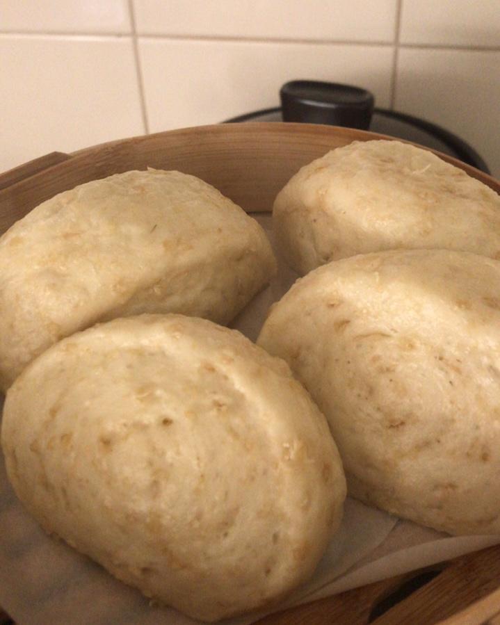 牛奶燕麦馒头【曼食慢语】